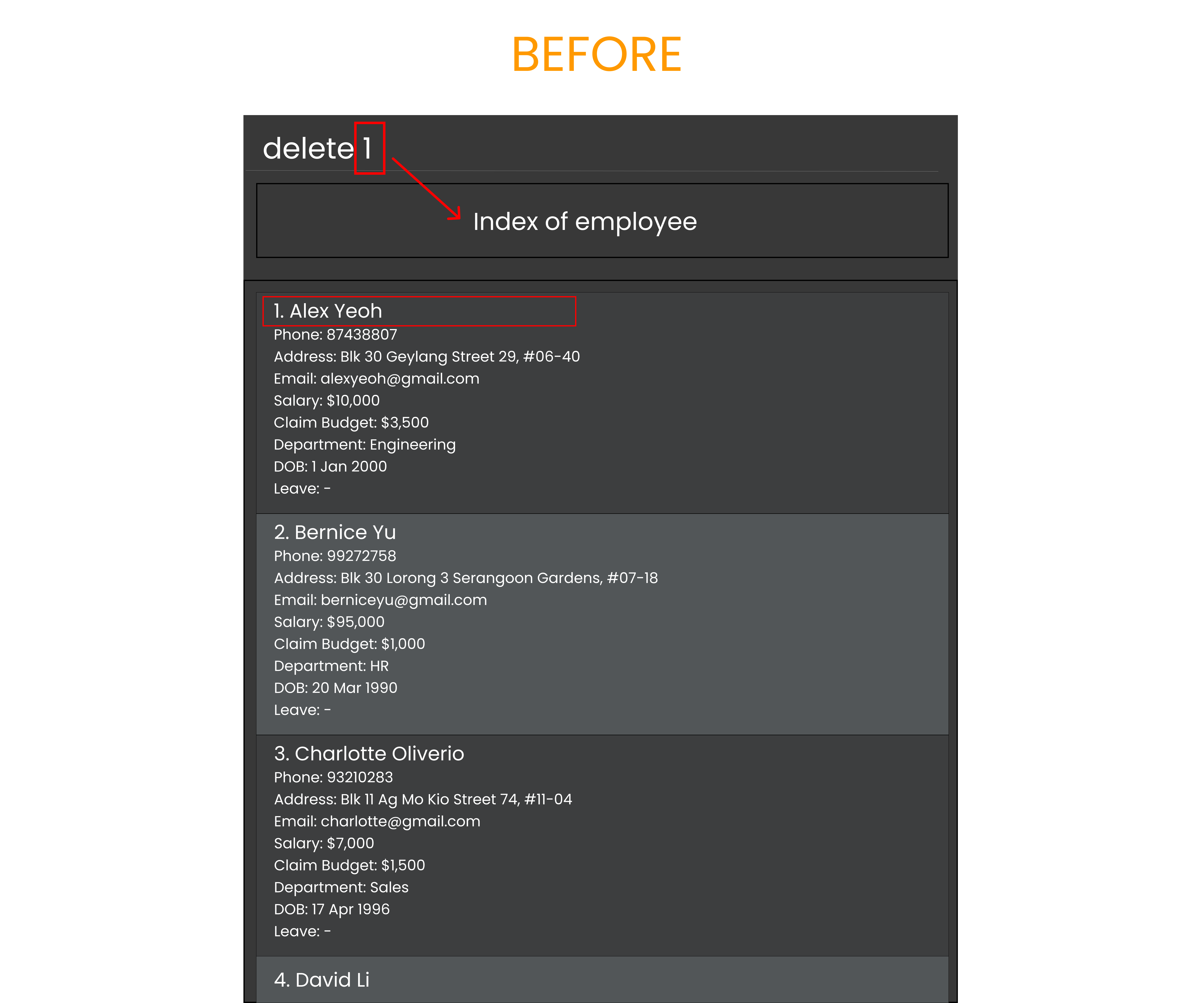 DelEmployeeBeforeAfter